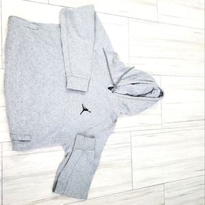 Jordan Brand Hoodie L Gray